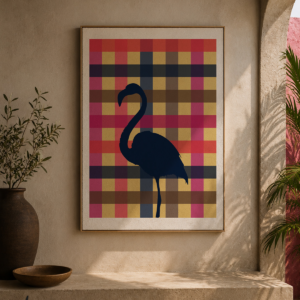 Flamingo Print | Print Fine Art sobre papel 100% Algodón | Dideeart